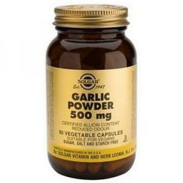 Solgar Garlic Powder 500 mg 90 Vegetable Capsules
