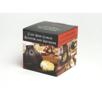 New Charcoal Companion Cast Iron Garlic Roaster &amp; Squeezer Set