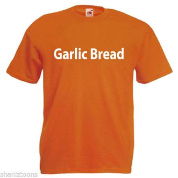 Garlic Bread Mens T Shirt 12 Colours  Size S - 3XL