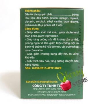 200 capsules Vietnamese Purple Garlic oil softgel Herbal extract Natural remedy