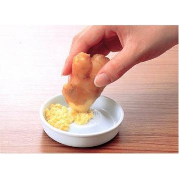 Kyocera Small Ceramic GRATER white Sharp wasabi garlic ginger sushi CY-10
