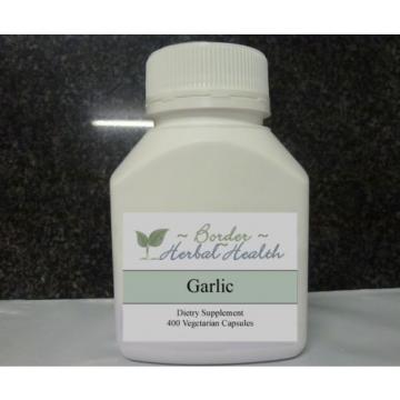 Garlic Certified Organic 400 Vegetarian Capsules Retail