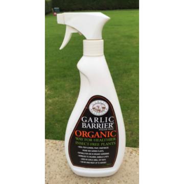 Organic Garlic Insecticide Deters Aphids Caterpillar Whitefly Slugs &amp; Snails