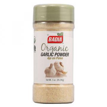 Organic Garlic Powder - Badia - 85.4 g - USA Import