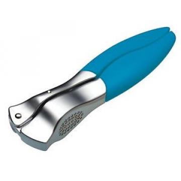 Colourworks Blue Garlic Press With Soft Touch Handle