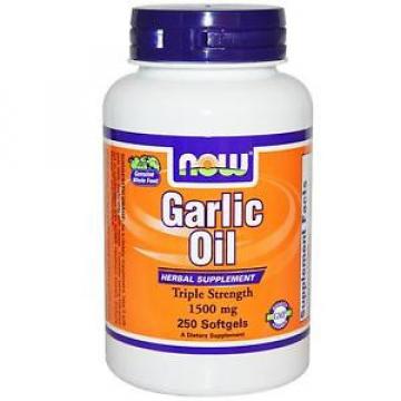 Now Foods, Garlic Oil, 1500 mg, 250 Softgels,