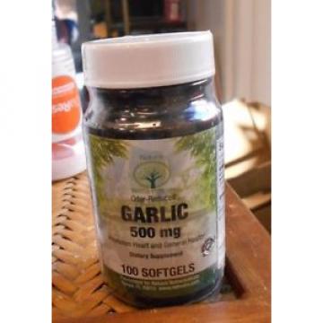 Natural Nutra Garlic Supplement 500 mg, Gluten Free, 100 Softgels