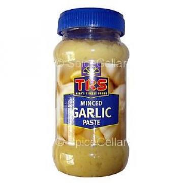 Minced Garlic Paste - 300g Plastic Jar - TRS Brand