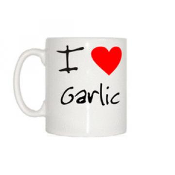 I Love Heart Garlic Mug