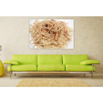 Stunning Poster Wall Art Decor Pasta Breadcrumbs Garlic Olive Oil 36x24 Inches