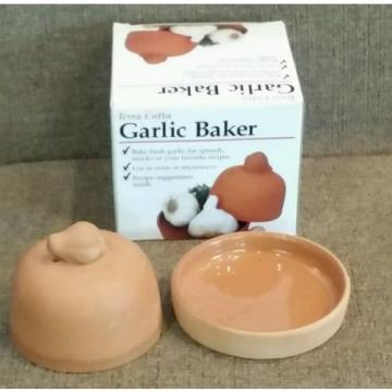 Terra Cotta Garlic Baker Keeper
