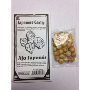INDIO PRODUCTS GENUINE JAPANESE GARLIC (AJO MACHO) 25 PIECES