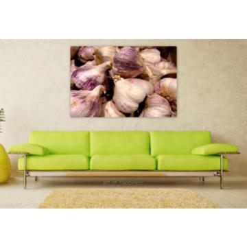 Stunning Poster Wall Art Decor Garlic Violet Head Of Garlic 36x24 Inches