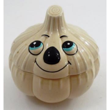 Anthropomorphic Big Eye Happy Garlic Bulb Garlic Keeper Refrigerator Deodorizer