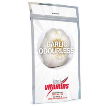Just Vitamins Odourless Garlic 200mg Capsules