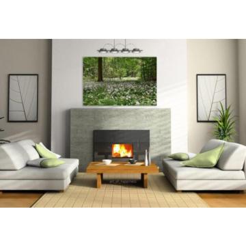 Stunning Poster Wall Art Decor Bear S Garlic Forest Spring 36x24 Inches