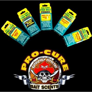 PRO CURE PROFFESIONAL GRADE EXTRA STRENGTH BAIT OILS WITH UV FLASH 2oz