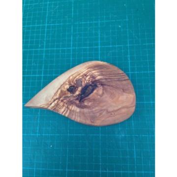 Beautiful Hand Crafted Highly Figured Olivewood  Small Garlic Chopping Board