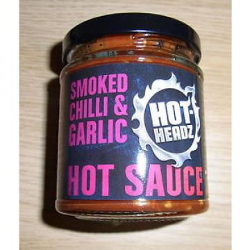 Hot-Headz Smoked Chilli &amp; Garlic Hot Spicy Pepper Sauce *Brand New*