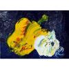 Pepper and Garlic Impasto Oil Painting Paper Contemporary Artist France 2000-Now #1 small image