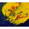 Pepper and Garlic Impasto Oil Painting Paper Contemporary Artist France 2000-Now #4 small image