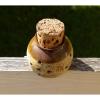 Garlic Pottery Container with Cork Potpourri Signed by Artist Roth #3 small image