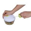 Mini Pull Vegetable Chopper Food Processor Fruit Garlic &amp; Herb Slicer Blender #3 small image
