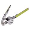 Kitchen FX Stainless Steel Garlic Press Light Green Handle Free Shipping #1 small image