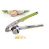 Kitchen FX Stainless Steel Garlic Press Light Green Handle Free Shipping #3 small image