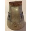 Garlic Jar Pottery Handmade One Handle Cork Stopper Side Holes