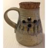 Garlic Jar Pottery Handmade One Handle Cork Stopper Side Holes #3 small image