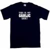 This is my Garlic Shirt Mens Tee Shirt Pick Size Color Small-6XL #1 small image