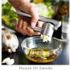 Ikea KONCIS Garlic Ginger Press Crusher Presser Squeezer Kitchen Stainless Steel #2 small image