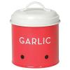 Now Designs Garlic Tin, Red #1 small image