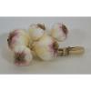 Designer Decorative Five (5) Artificial Faux Fake Garlic Head Vegetable