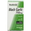 HealthAid Black Garlic 30 Vegicaps 750 mg NEW