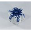 Blue and White Garlic Bulb Ring Box made in China #2 small image