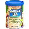 MAUI ONION GARLIC MAUNA LOA MACADAMIA NUTS 3 / 4.5 OZ CANS