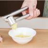 Stainless Steel Garlic Press Crusher Squeezer Masher Home Kitchen Mincer Tools #1 small image
