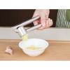 Stainless Steel Garlic Press Crusher Squeezer Masher Home Kitchen Mincer Tools