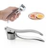 Stainless Steel Garlic Press Crusher Squeezer Masher Home Kitchen Mincer Tool #5 small image