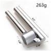 304 Stainless Steel Garlic Ginger Press Removable Insert Sturdy Kitchen Tool #4 small image