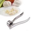 newc Stainless Steel Garlic Ginger Press Peeler Squeezer Mincer Crusher Kitchen #2 small image