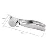 newc Stainless Steel Garlic Ginger Press Peeler Squeezer Mincer Crusher Kitchen #4 small image