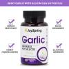 2 PACK Garlic Pills Odorless for Blood Pressure Immunity and Heart Support #3 small image
