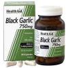 HEALTH AID BLACK GARLIC 750MG - 30 CAPSULES #1 small image