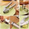 garlic press And Ginger Crusher Kitchen Tool Propresser Stainless Steel New #4 small image