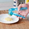 Garlic Press Plastic Ginger Crusher Kitchen Gadget Vegetable Chopper Slicer Tool #3 small image