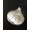 garlic storage white &amp; clear plastic garlic shaped container chef kitchen tool #2 small image