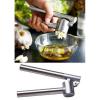 IKEA stainless steel garlic press removable insert sturdy kitchen tool KONCIS #1 small image